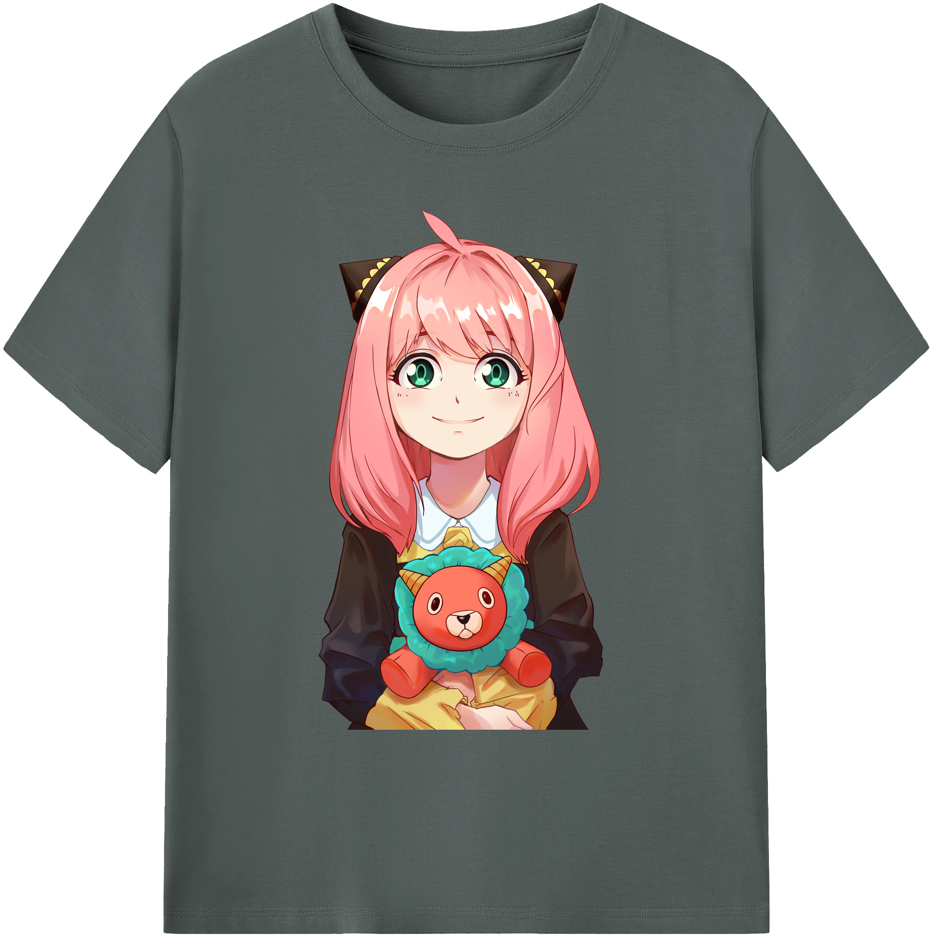（画像用） SPY×FAMILY间谍家家酒 綿100％ メンズ半袖Tシャツ｜肌触りやわらか＆通気性